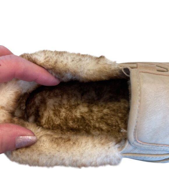 MM Lugz Women's Fur Slip-On Sneaker Size 11 - Picture 8 of 8